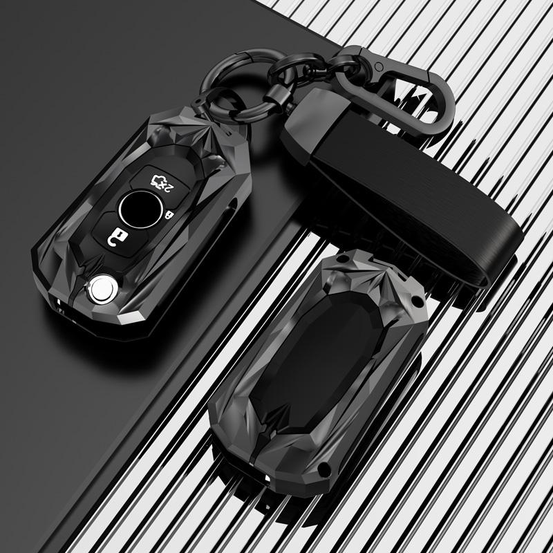 2 3 Buttons Metal Car Key Cover Fob Case Shell For Opel Astra K Vauxhall For Buick Verano Gt Excelle