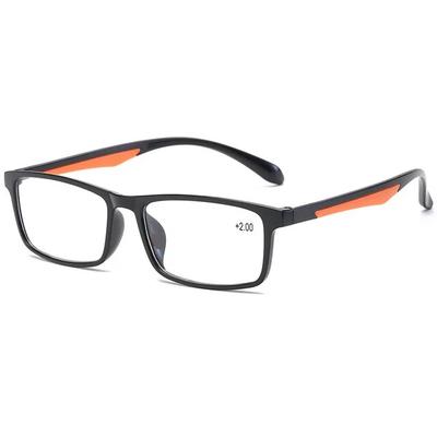 Óculos de Leitura TR90 Ultraleves para Mulher Homem Lente Transparente HD Presbiopia Óculos Dioptria +1.0 1.5 2.0 2.5 3.0 3.5 4.0 Óculos
