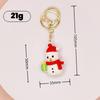 Cute Santa Claus Christmas Keychain Pendant - Backpack or Car Ornament & Children's Gift