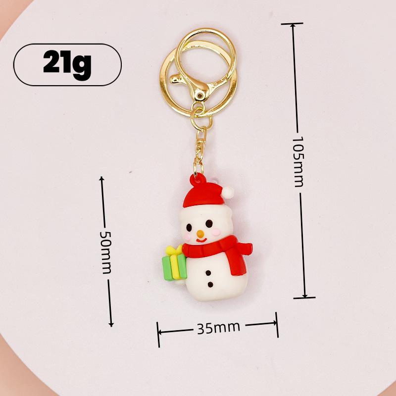 Cute Santa Claus Christmas Keychain Pendant - Backpack or Car Ornament & Children's Gift