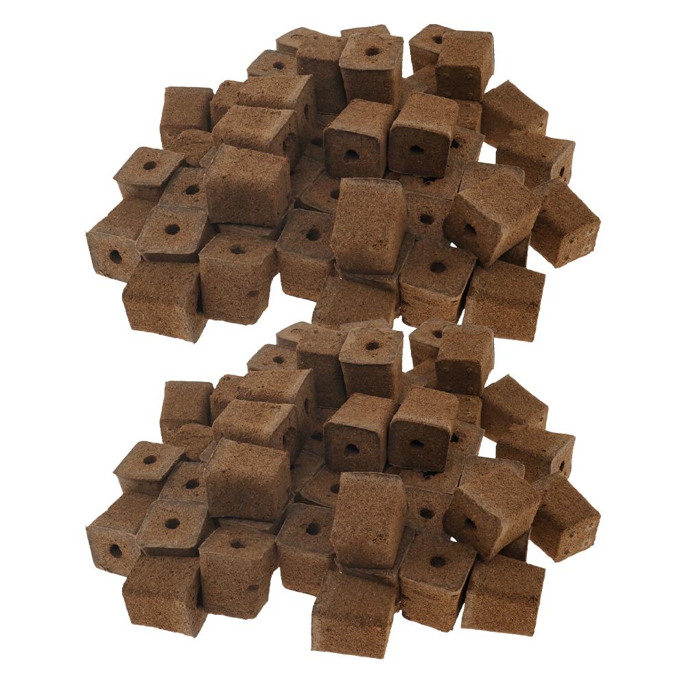 50/100Pcs Seed Grow Sponges Water Absorbent Hydroponic Pods Kit Replacement Root Garden Plant plant Nutrients Growing System