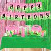 Magic Witch-Themed Tinsel Curtain, Gift Bag & Invitation Set