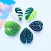 Popular Acrylic Phone Socket Griptok Foldable Eject Cell Phone Holder Stand Plant Leaf Design Custom Phone Grip