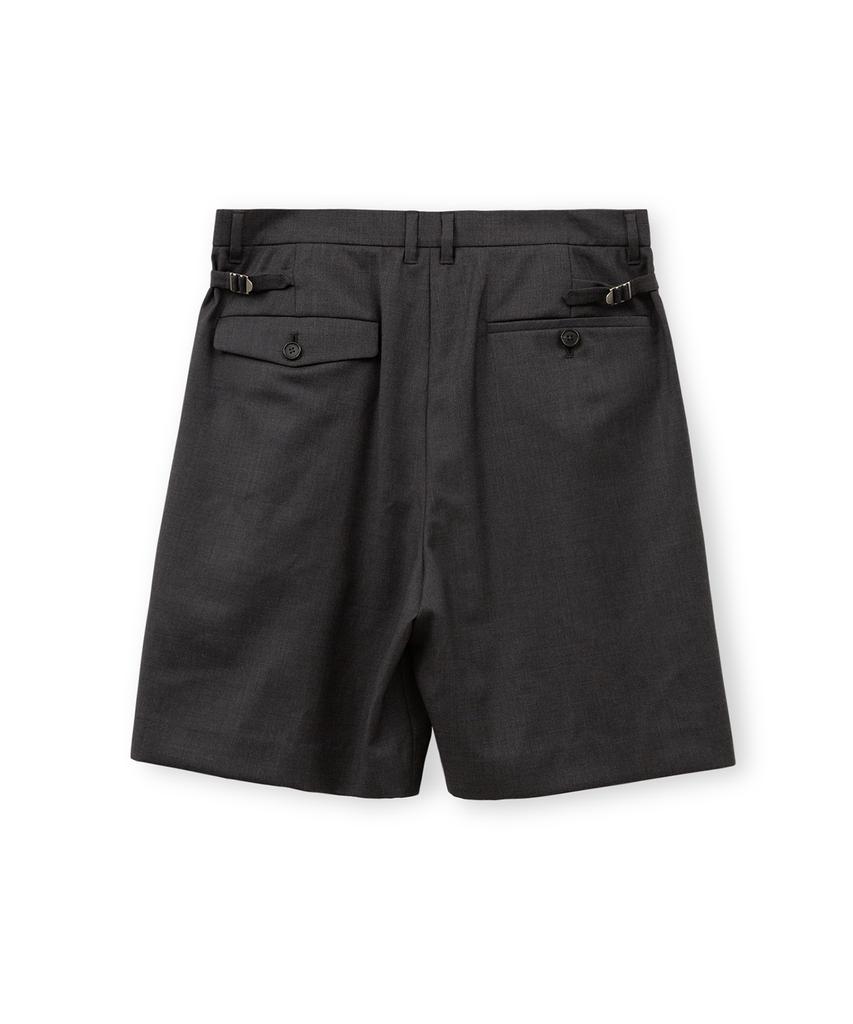 Beulaunyadeu Wool Half Pants, Charcoal