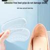 Invisible Silicone Heel Grips – Anti-Slip, No Pain, Self-Adhesive Half Insoles