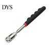 Telescopic Picker Auto Repair Tool with LED Light Retractable Strong Suction Comfortable Grip Pen Style Pocket Clip Magnetic Bar Tools