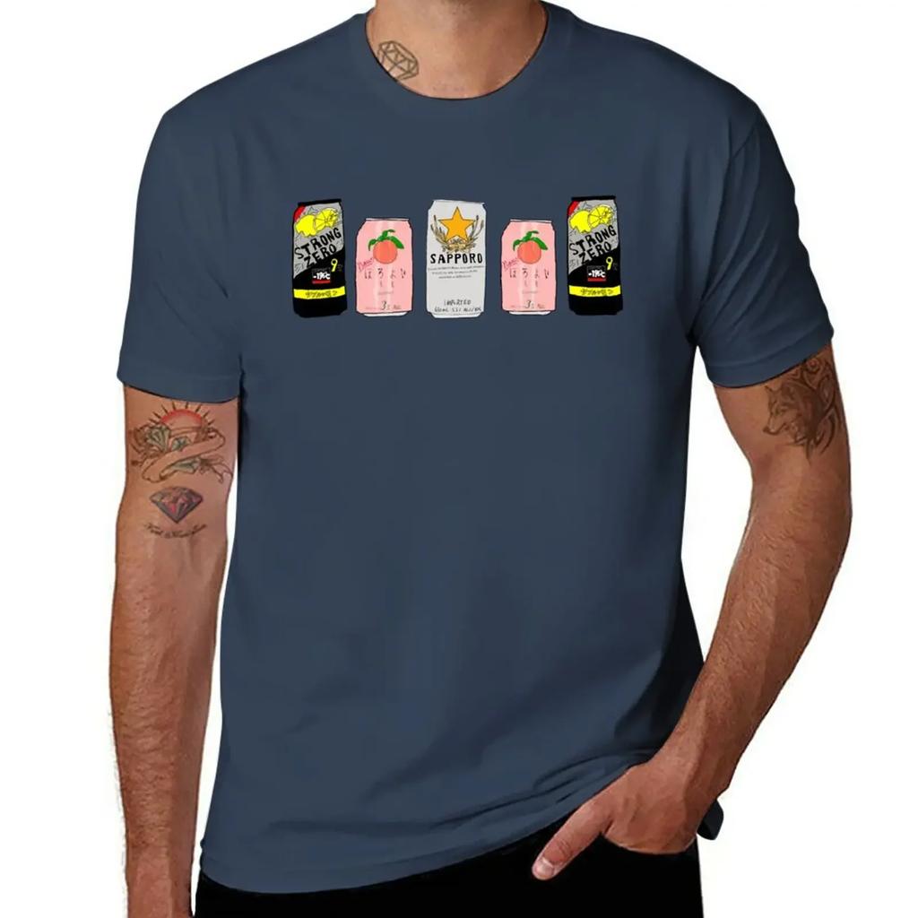 The Gang T-Shirt Summer Top Summer Clothes Vintage Mens Clothing