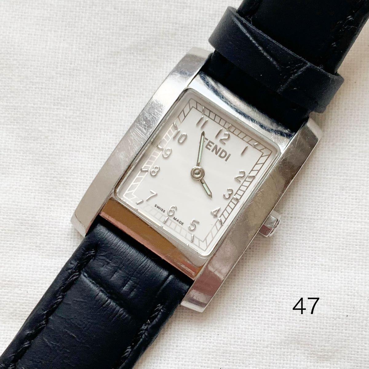 Used [Working Item] FENDI Orology Ladies Watch 47 Fendi Quartz