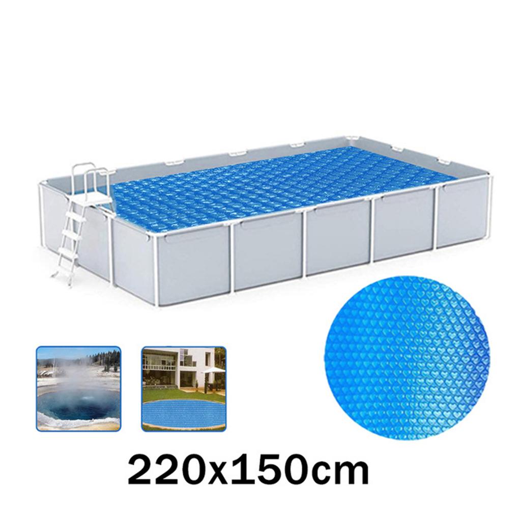 Solar Pool Cover Swimming Pool Bubble Solar Cover Heat Retaining Blanket Wear-resistant Free Cutting Solar Covers For Sun