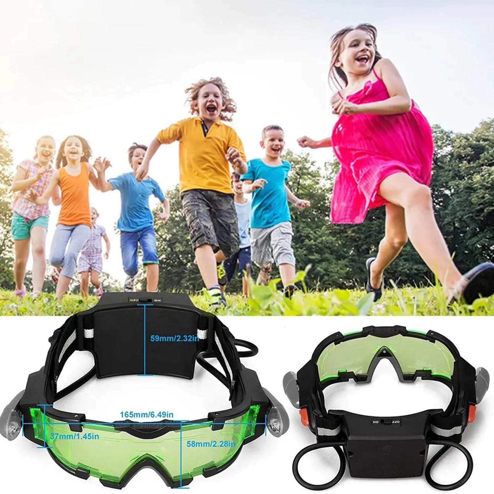 

Bar Headlights, Head Mounted With Light Goggles, Windproof, Impact Resistant, And Firecracker Resistant Protective Glasses One Size чёрный