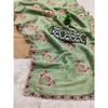 Beautiful Floral Embroidery all Over The Saree