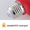 E27 Led Light Bulb Red Lantern Lamp 20w Bulbs Wedding Dc Power 220v Plastic Celebration Screw Wholesale Energy-saving Atmosphere