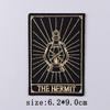 Punk Embroidery Patches For Clothing Tarot Card Patch Iron On Patches On Clothes Magic Sewing/Fusible Patch For Clothes Stickers