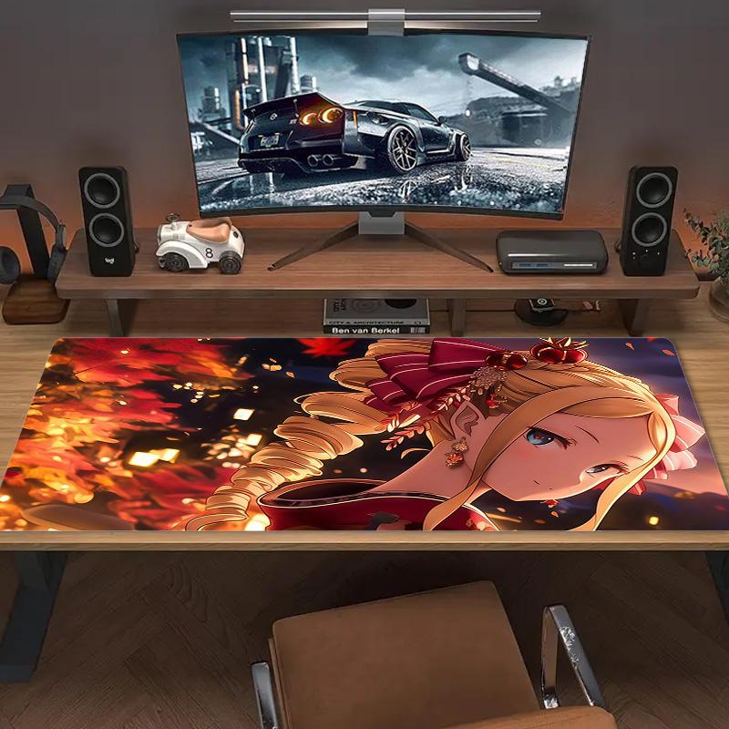 ReZero2 Print  Cushion Non-slip Laptop Tablet Big Mousepad XXL Mat Mini PC Playmat With Lock Edge