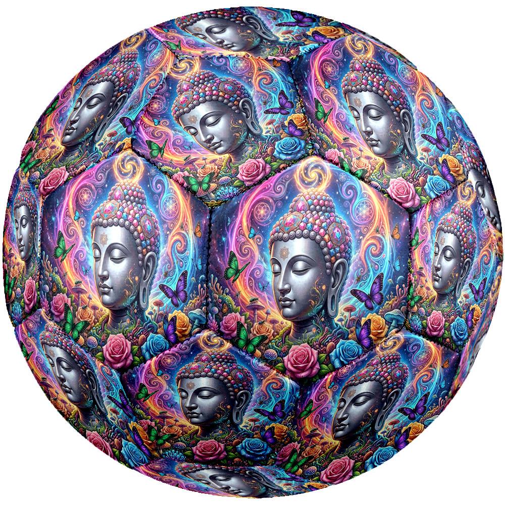1pc Buddha Dreamscape Durable Size 5 Soccer Ball Professional Match Training Football Indoor &Outdoor Sports Ball P60167