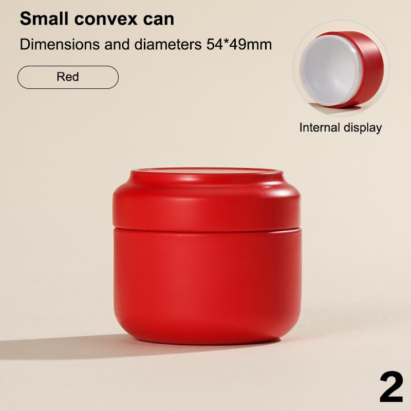 Bärbar Multifunktionell Enfärgad Mini Plåtlåda Med Lufttätt Lock Te Förseglad Burk Förpackningslåda Liten Plåtburk Te Förvaringsburk Gåva