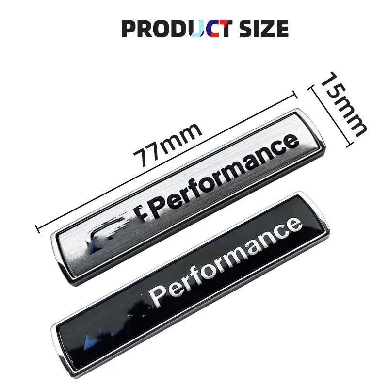 

Автомобильная эмблема 3D спортивный значок авто задний багажник наклейка боковое крыло аксессуары для M Performance M Performance (Black)