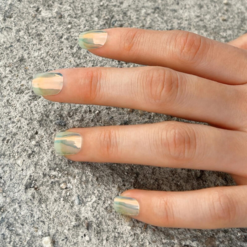 Nana Glow Aurora Volume Fit Gel Nail Sticker