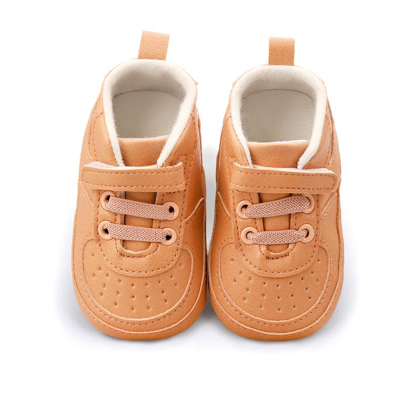 Non-Slip Waterproof Pre-Walking Shoes for Newborns (0-1 Year) with Velcro Closure