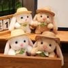 In A Rabbit Hat Plush Toy Cartoon Stuffed Animal Doll Decorations Gift Kids