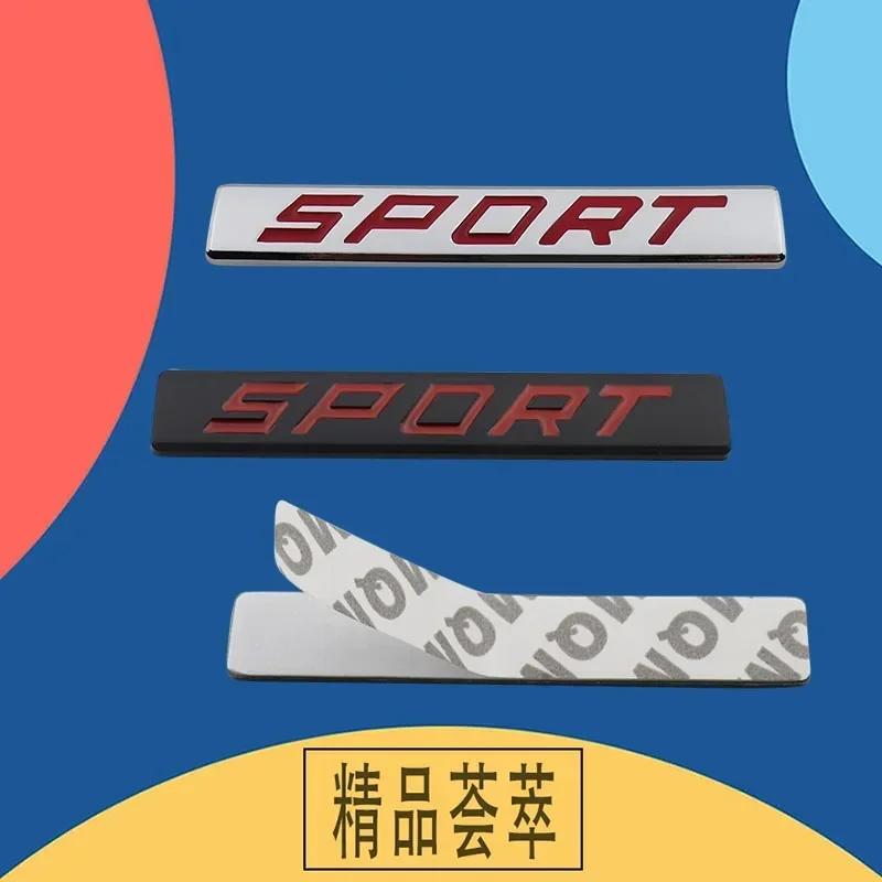 Premium SPORT Edition car Engine Hood Fender trunk Tail Rear Decal Emblem Sticker Badge for SPORT