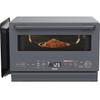 Yamazen Steam Microwave Oven, Energy Saving, High Efficiency, 15L, Single Life, Two People, Steam Cooking, Flat Table, Toast Function, Automatic Menu,