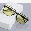 Men's Color-Changing Polarized Sunglasses - Day/Night UV Protection, High-Definition, Fashionable for Driving.