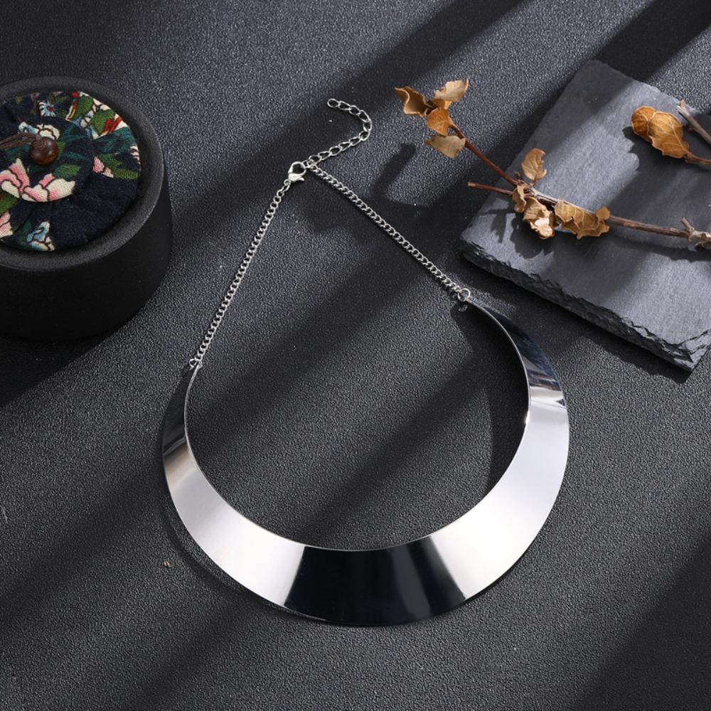 European and American Jewelry Punk Xu Haoying Metal Exaggeration, Collar, Necklace Collar