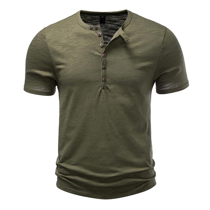 

Men s T-shirts and Tank Tops Summer Casual Short Sleeve Solid Color Button Designer Golf Wear Man Basic Camisetas De Hombre S