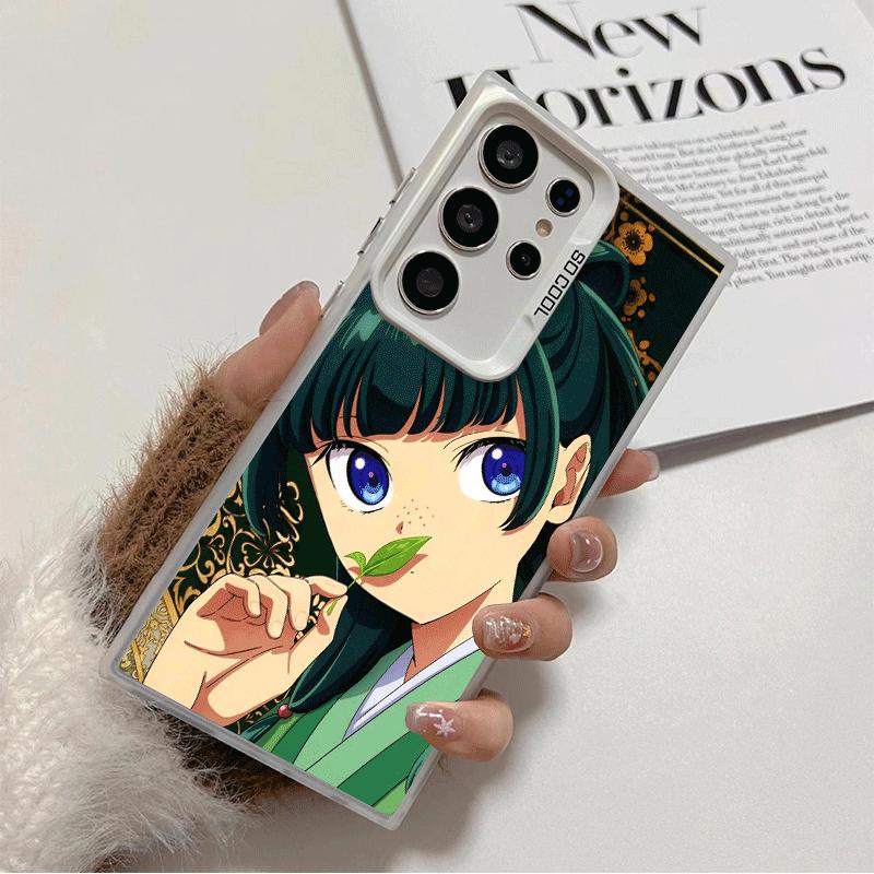 

A-Apothecary D-Diaries Anime Soft Phone Case for Samsung Galaxy S24 S25 FE S26 Edge S23 Ultra S22 Plus S21 + Shockproof Cover Ba Samsung S25 FE
