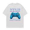 Born To Game Forced To Be Outside Funny Gamer Tee Shirt Unisex Women Fashion Humor Vintage Tshirts Cotton Casual Oversized Tshirt