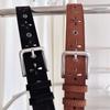 Premium Flower Hollow Matte Belt Women's Retro Design Decorative Belt with Denim Shorts Belt