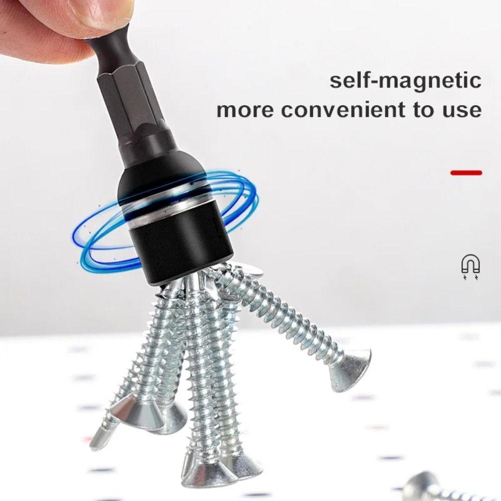 5pcs Reducer Sleeve Wrench Adapter Magnetic Impact Socket Hex Socket Adapter  Impact Wrench Tool