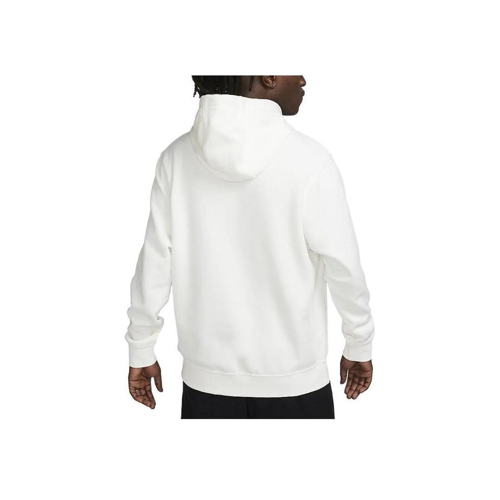 Nike Sportswear Club Fleece Hoodie Men Tops Sail-White BV2655-134