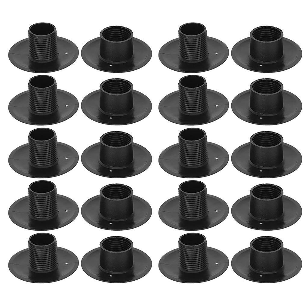 10 Pair Tabletop Foosball Bushings Table Football Bearing Rods Foosball Fun Games Accessories