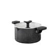 MICHELANGELO 6QT Granite Coating Nonstick Stock Pot with Lid Pasta Pot with Twist and Lock Handles Multipurpose Pot Cookware