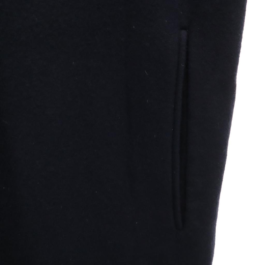 THE RERACS Made In Japan Wool Long Sleeve V Neck One Piece 38 Navy Women Used
