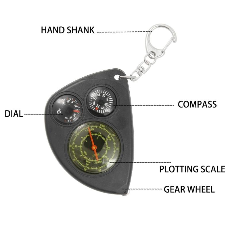 High precisions Hiking Compasses Compact Outdoor Navigation Tool Light Weight Hiking Navigation Device Hiking Accessories