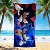 1Pc Sonic Adventure Beyond Limits Beach Towel Quick Dry Multiuse For Beach Pool Gym Yoga Home Travel Christmas Halloween Xmas Gift S1434