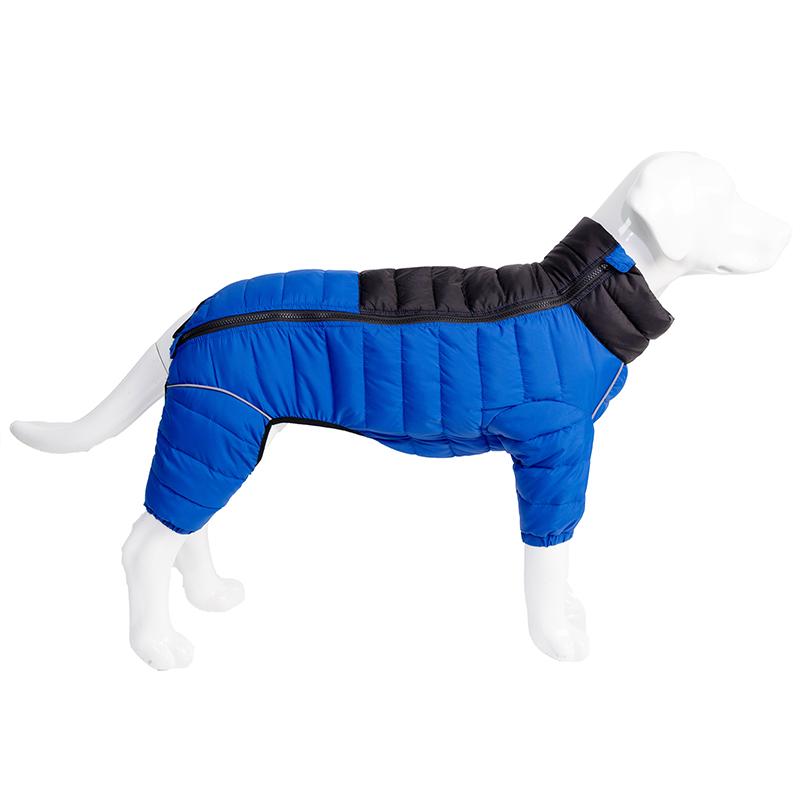 Hund Verdickt Baumwollgepolsterter Mantel Haustier Warme Daunenjacke Winddicht 4 Beine Haustier Outfit Winter Greyhound Husky Corgi Chihuahua Kleidung