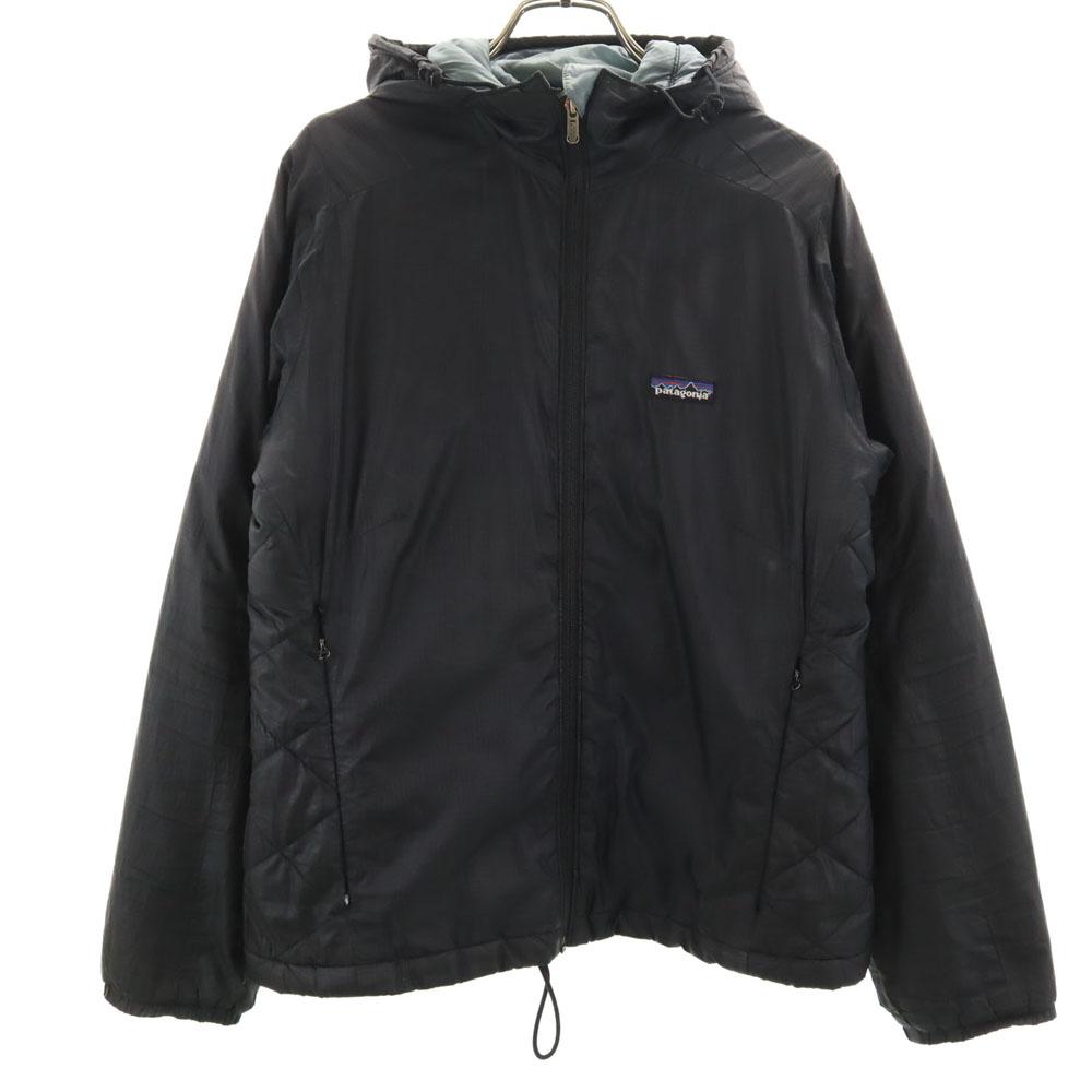 Patagonia 83985F5 Micro Puff Jacket S Charcoal Gray Outdoor Padded Women Used