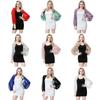 Lady Shawl Oversleeve Muslim Women's Wraps Raglan Sleeve Open Cover Beach Towel Up Kimono Cardigans