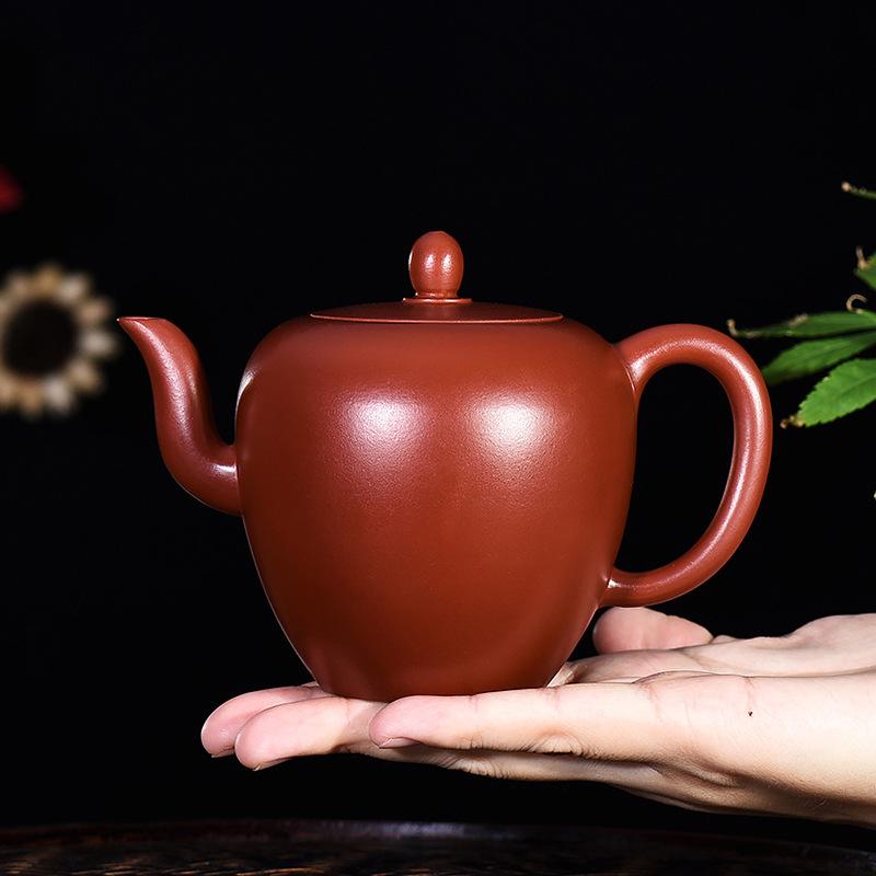 Handmade Yixing Purple Clay Teapot with Dahongpao Design - One-piece Order