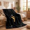 Cristiano Ronaldo Druck Flanelldecke Weich Warm Sofa Bett Überwurfdecke Für Zuhause Büro Schlafzimmer
