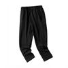 Herrenhose mit verstärkten Taschen, Taillenkordelzug-Design, lässige, einfarbige Sommerhose mit geradem Bein