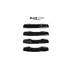 Carbon Fibre Gloss Black Design Exterior Door Handle Trim For Renault Grand Koleos 2024-2026 LHD Auto e Exterior Accessories