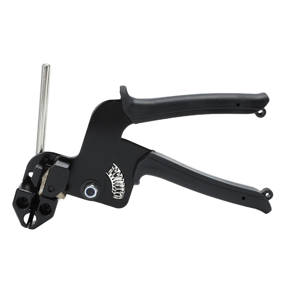 Kit de Ferramenta para Abraçadeiras de Cabo de Aço Inoxidável 304 com 100 Unidades de Abraçadeiras Ferramenta de Corte de Abraçadeiras de Cabo 11,8 Polegadas 200LBS Resistência à Tração para Cerca de Elo de Corrente Tubo de Escape