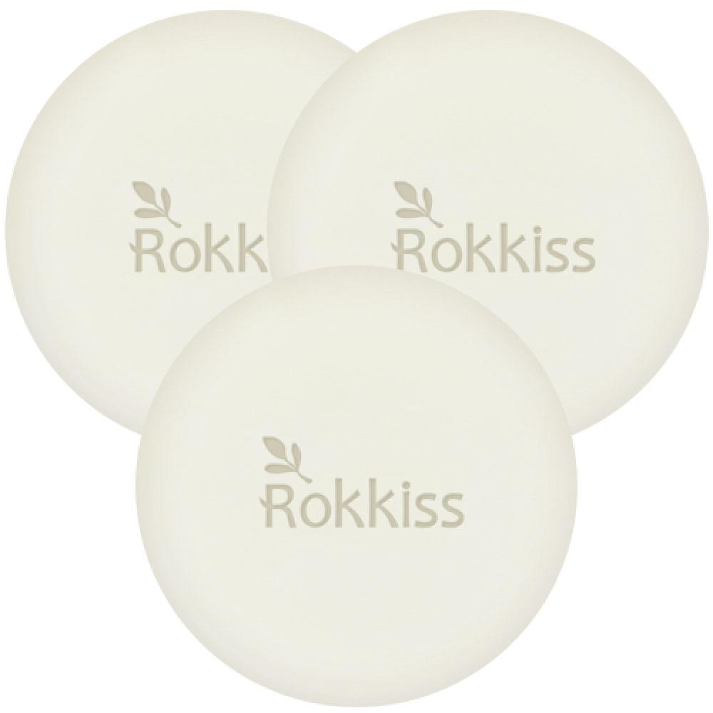 

Rokkiss White Rice Bran Soap 100g 3pcs NONE