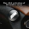 Car One-Key Engine Start Stop Button Alloy Cover Accessories For BMW M Performance Alpina M3 M5 M6 X1 X3 X4 X5 G20