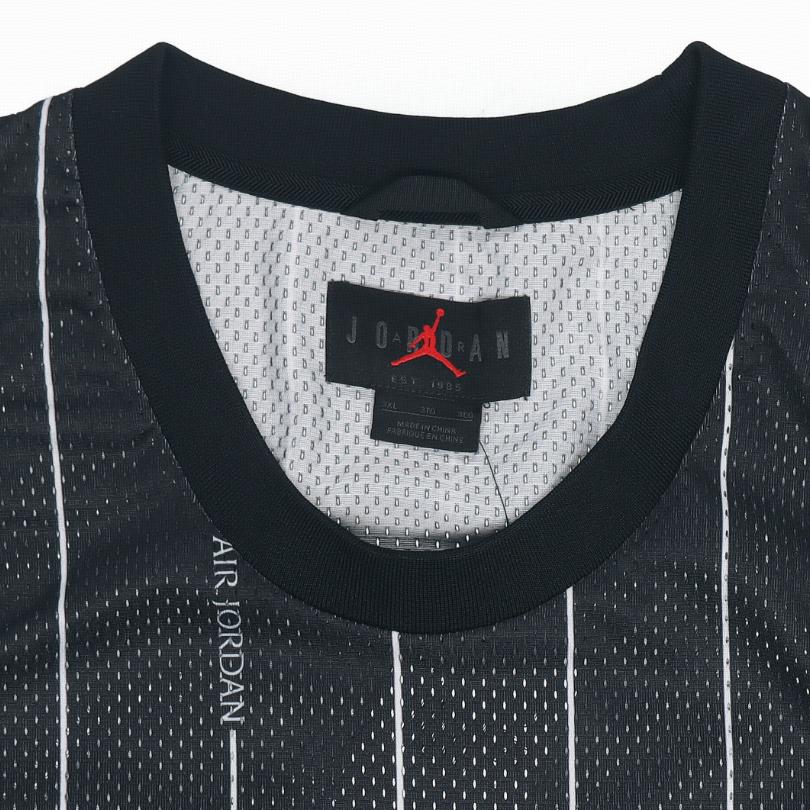 Jordan Striped Number Print Pullover Basketball Vest Men Tops Black DM1381-010